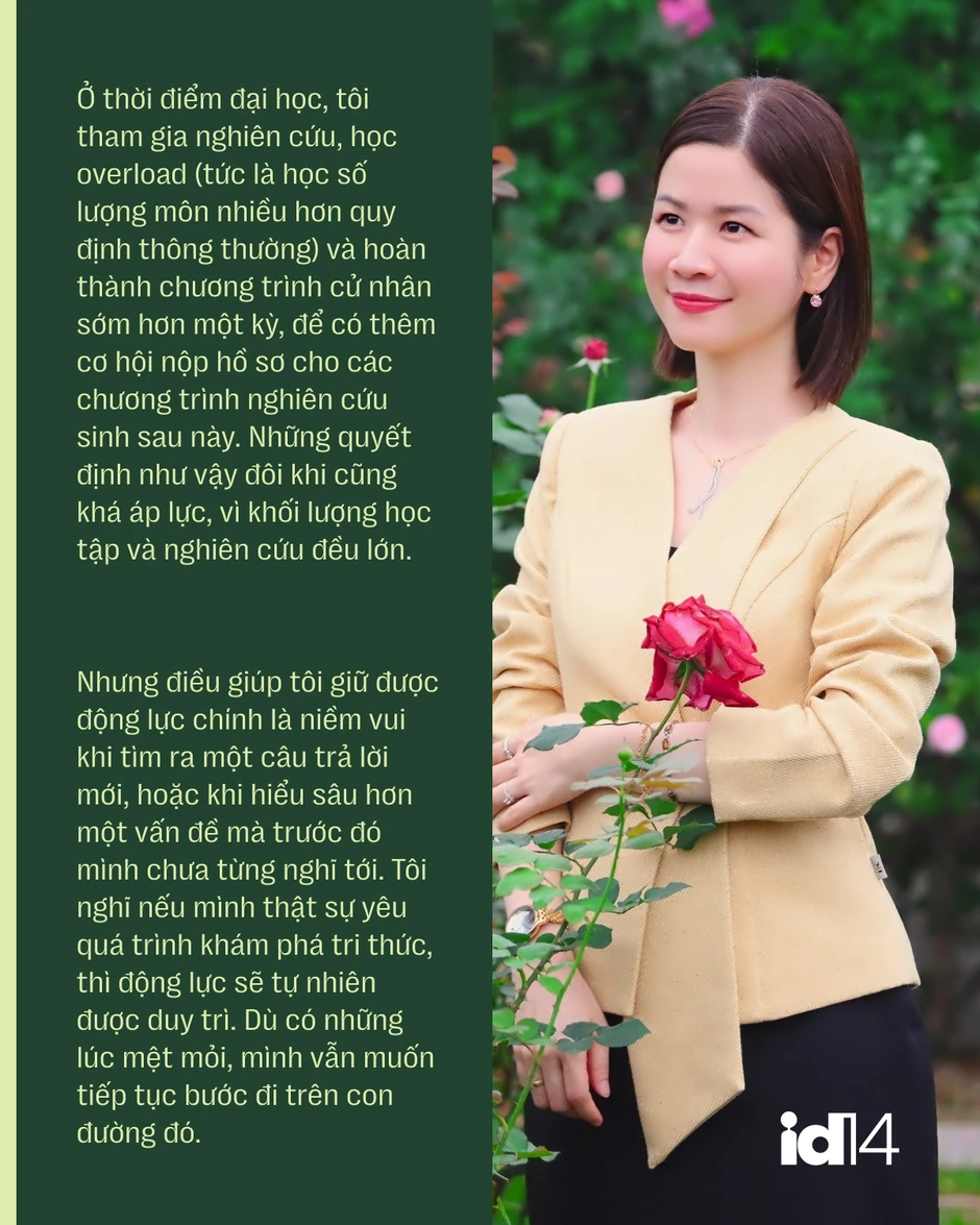 Từ cô gái say mê nghiên cứu đến Giám đốc điều hành Quỹ VinFuture: Đừng quá lo nếu tuổi 20 chưa biết mình sẽ đi đâu Từ cô gái say mê nghiên cứu đến Giám đốc điều hành Quỹ VinFuture: Đừng quá lo nếu tuổi 20 chưa biết mình sẽ đi đâu