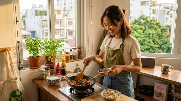Tự nấu, tự yêu thương mình Tự nấu, tự yêu thương mình