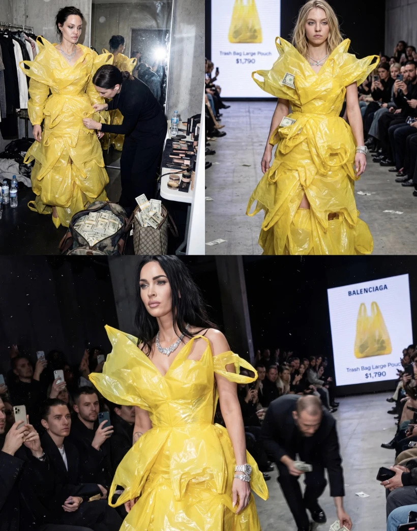 Túi nylon vàng của Trương Tịnh Nghi đang giúp Balenciaga thành "gã hề ngồi mát ăn bát vàng" Túi nylon vàng của Trương Tịnh Nghi đang giúp Balenciaga thành "gã hề ngồi mát ăn bát vàng"