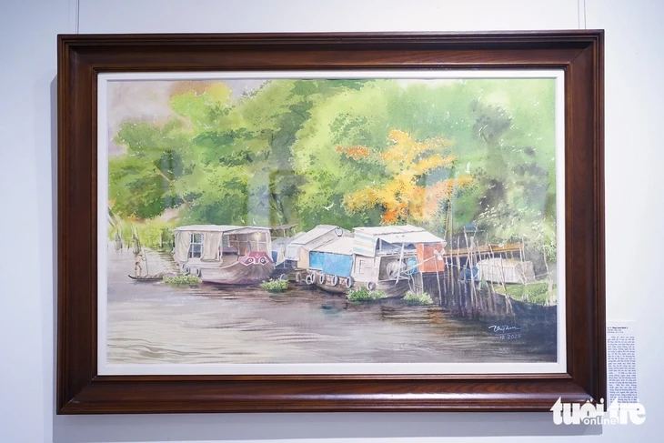 Vẽ những điều giản dị nuôi lớn một đời người trong tranh Vũ Thành Tâm Vẽ những điều giản dị nuôi lớn một đời người trong tranh Vũ Thành Tâm