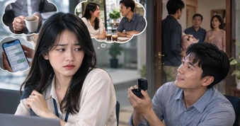 Vì cốc cafe, nam đồng nghiệp hiểu lầm, cưa cẩm, "tấn công" bằng tin nhắn khiến cô gái xin nghỉ việc