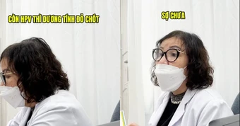 Video bác sĩ khám phụ khoa đọc to bệnh án của cô gái nhiễm 5 tuýp HPV, còn hỏi "sợ chưa": Bùng nổ tranh luận