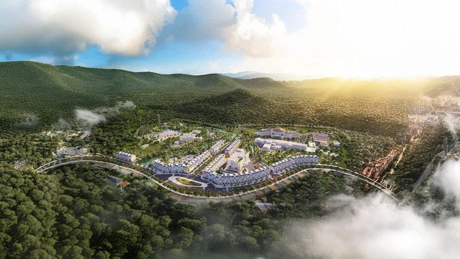 Việt Nam có dòng nước tự nhiên ấm nóng ~70 độ C quanh năm, được phát hiện cách đây 1 thế kỷ: Mạch ngầm ở độ sâu 150 m, nay liên quan đến khu nghỉ của tỷ phú Phạm Nhật Vượng Việt Nam có dòng nước tự nhiên ấm nóng ~70 độ C quanh năm, được phát hiện cách đây 1 thế kỷ: Mạch ngầm ở độ sâu 150 m, nay liên quan đến khu nghỉ của tỷ phú Phạm Nhật Vượng