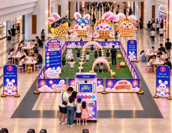 Vincom Moonifest: Lên đồ nhập hội, rước đèn đón Trung thu Vincom Moonifest: Lên đồ nhập hội, rước đèn đón Trung thu