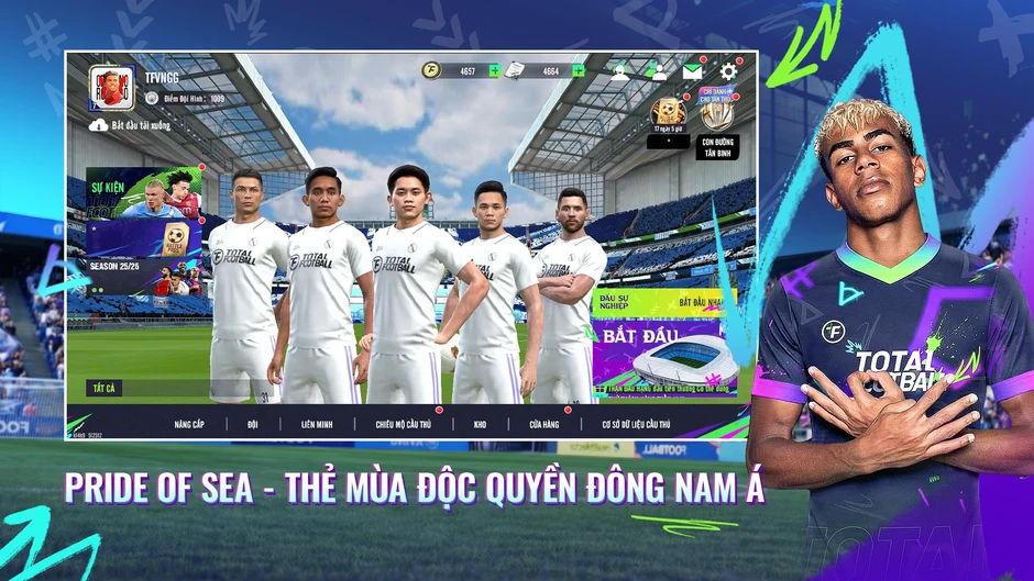 VNGGames chính thức phát hành Total Football VNG ở Đông Nam Á vào 22/4 VNGGames chính thức phát hành Total Football VNG ở Đông Nam Á vào 22/4