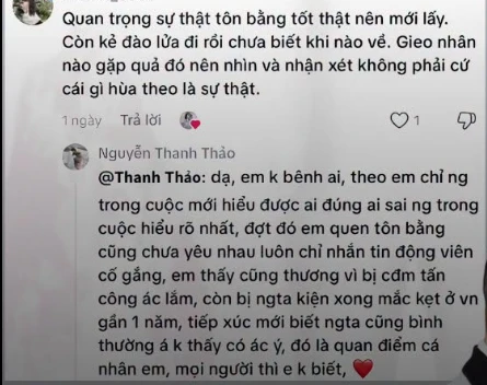 Vợ kém 26 tuổi của Tôn Bằng lên tiếng trước tin đồn rạn nứt: "Chỉ người trong cuộc mới hiểu" Vợ kém 26 tuổi của Tôn Bằng lên tiếng trước tin đồn rạn nứt: "Chỉ người trong cuộc mới hiểu"