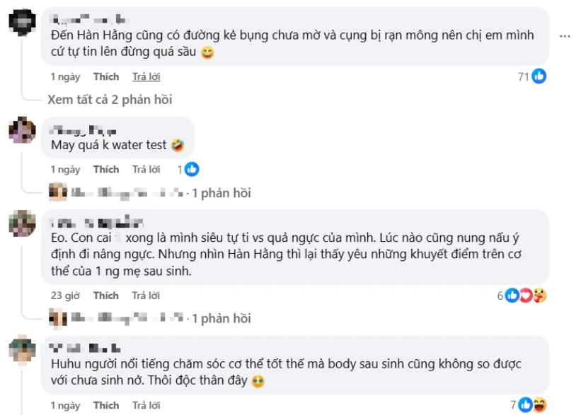 Vóc dáng sau sinh ấn tượng của Hàn Hằng khiến dân tình "choáng váng" Vóc dáng sau sinh ấn tượng của Hàn Hằng khiến dân tình "choáng váng"