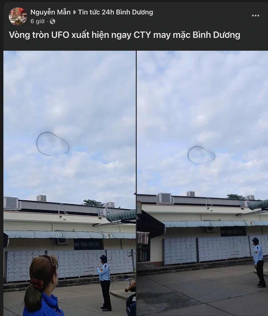 'Vòng tròn UFO' xuất hiện ở TP.HCM sáng nay là hiện tượng gì? 'Vòng tròn UFO' xuất hiện ở TP.HCM sáng nay là hiện tượng gì?