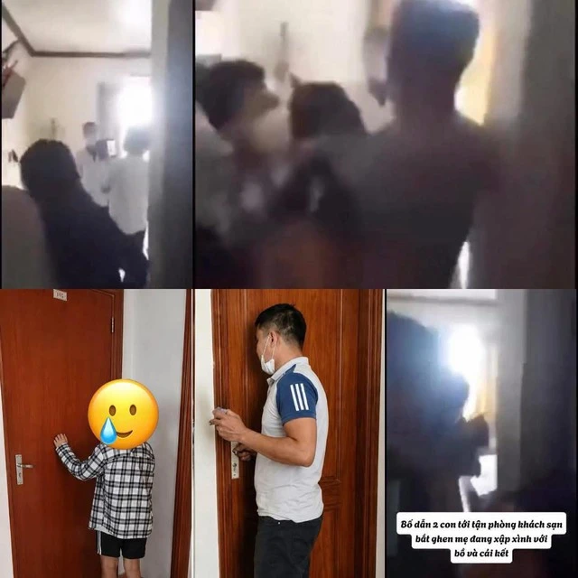 Vụ bố đưa 2 con đến tận phòng khách sạn bắt ghen mẹ: Sao người lớn thua lại bắt con trẻ phải "trả nợ"! Vụ bố đưa 2 con đến tận phòng khách sạn bắt ghen mẹ: Sao người lớn thua lại bắt con trẻ phải "trả nợ"!