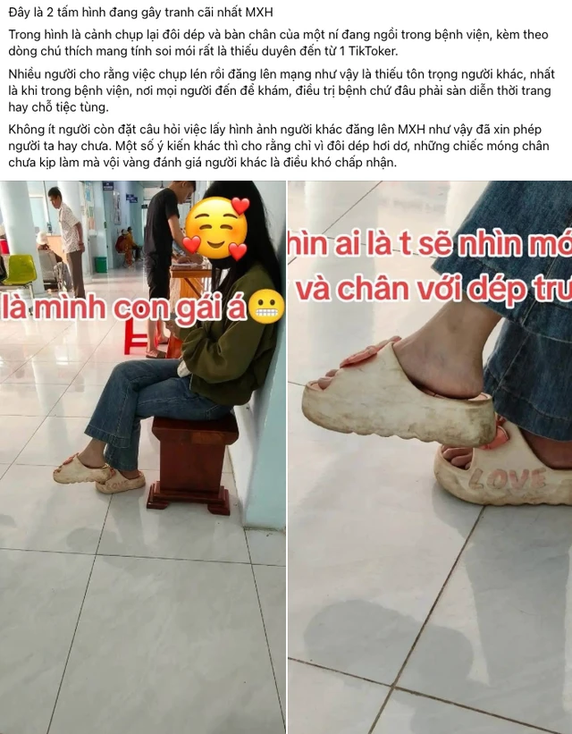 Vụ chụp lén cô gái ở bệnh viện để bêu rếu: Nơi giành giật sự sống đâu phải sàn diễn thời trang mà đòi lộng lẫy? Vụ chụp lén cô gái ở bệnh viện để bêu rếu: Nơi giành giật sự sống đâu phải sàn diễn thời trang mà đòi lộng lẫy?