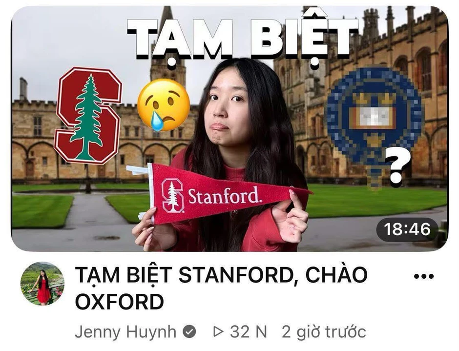Vụ Jenny Huỳnh bị nói dựa hơi: “Không phải ai cũng đủ giỏi để đỗ vào Stanford mà ké fame” Vụ Jenny Huỳnh bị nói dựa hơi: “Không phải ai cũng đủ giỏi để đỗ vào Stanford mà ké fame”