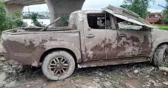 Vụ phát hiện xương người trong xe bán tải nằm dưới kênh: Từng có người đăng lên mạng truy tìm chiếc xe