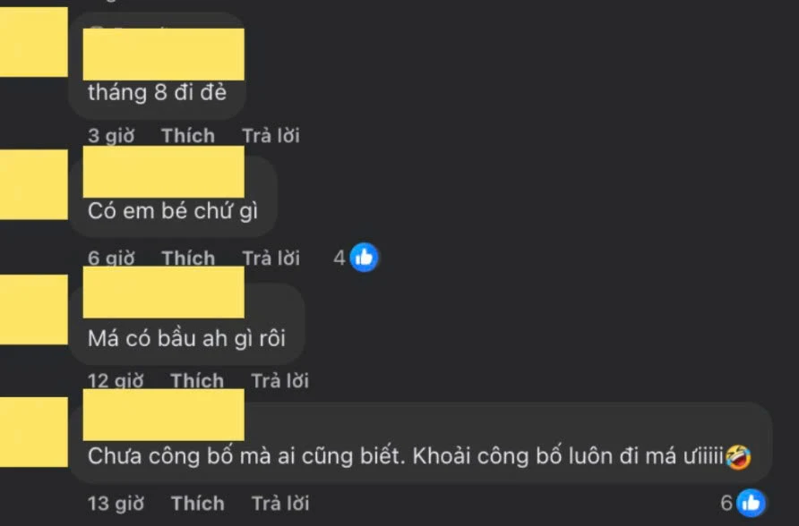 Vũ Thúy Quỳnh sẽ công bố một tin nóng trong tháng 8, netizen đoán già đoán non chuyện đang có em bé Vũ Thúy Quỳnh sẽ công bố một tin nóng trong tháng 8, netizen đoán già đoán non chuyện đang có em bé