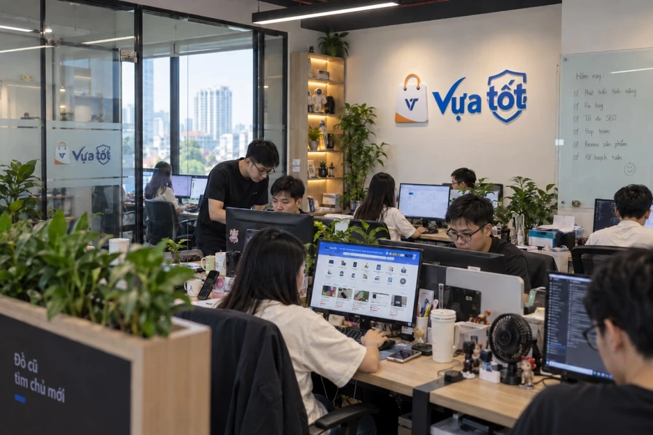 Vựa Tốt - Nền tảng mua sắm đồ cũ tại Việt Nam Vựa Tốt - Nền tảng mua sắm đồ cũ tại Việt Nam
