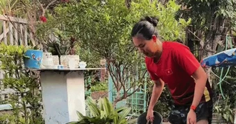 Vườn sầu riêng 10.000m2 của nhà Ánh Viên