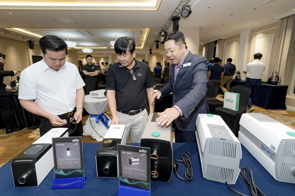 Wilo ra mắt giải pháp bơm tăng áp thông minh Wilo ra mắt giải pháp bơm tăng áp thông minh