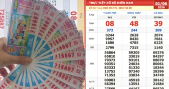 Xổ số miền Nam ngày 1 tháng 6: Người trúng số đài TP.HCM nhận chuyển khoản