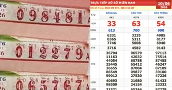 Xổ số miền Nam ngày 10 tháng 6: Người trúng số đài Sóc Trăng xuất hiện sớm