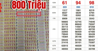 Xổ số miền Nam ngày 20 tháng 5: Hai khách vừa trúng 1,28 tỉ đài Sóc Trăng