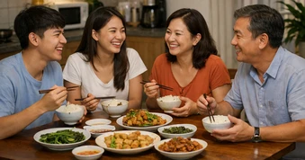 Xóa khoảng cách vô hình bên mâm cơm