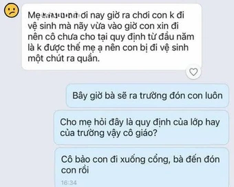 Xôn xao câu chuyện học sinh "bĩnh" ra quần vì quy định "vào tiết học là không ra ngoài": Kỷ luật là tốt nhưng đừng cứng nhắc!