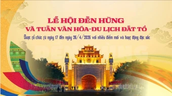 [Infographic] Các hoạt động đặc sắc tại Lễ hội Đền Hùng và Tuần Văn hóa-Du lịch Đất Tổ 2026