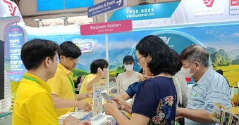 90.000 lượt khách tham quan, mua sắm tại Hội chợ Du lịch Quốc tế Việt Nam