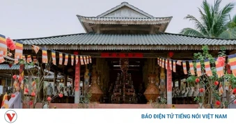 Chùa Dừa - công trình kiến trúc độc đáo tại Vĩnh Long