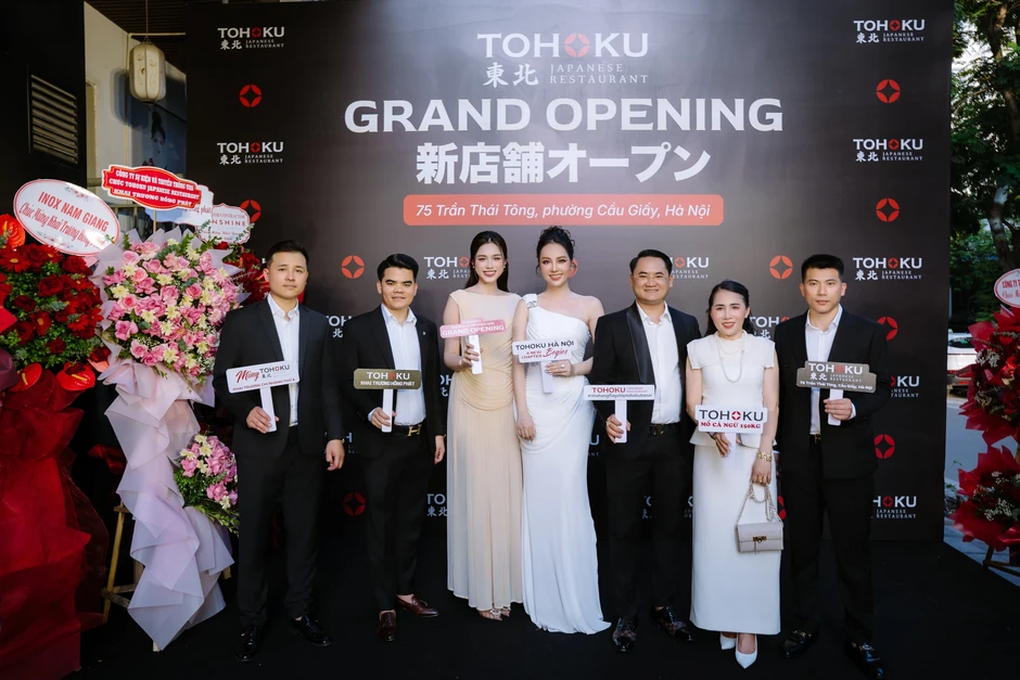 Chuỗi nhà hàng TOHOKU ra mắt chi nhánh chủ lực tại Hà Nội Chuỗi nhà hàng TOHOKU ra mắt chi nhánh chủ lực tại Hà Nội