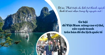 Cơ hội để Việt Nam nâng cao vị thế, sức cạnh tranh trên bản đồ du lịch quốc tế