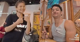 Du khách Anh kể kỷ niệm khó quên khi ghé vào nhà hàng “không tiếng nói”