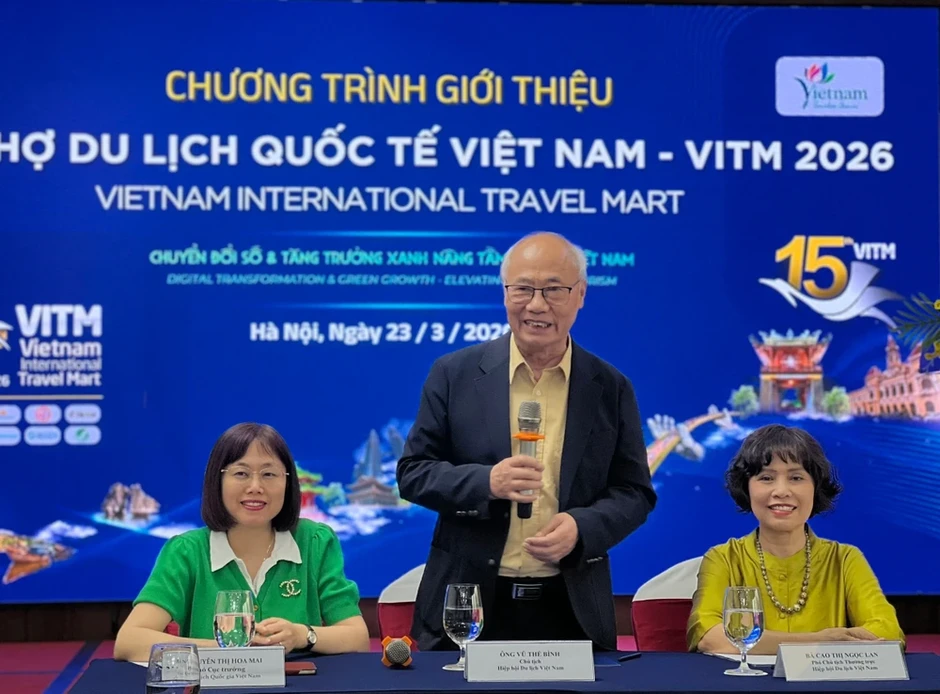 Du lịch Việt Nam kỳ vọng đón 25 triệu lượt khách từ 'cú hích' VITM 2026 Du lịch Việt Nam kỳ vọng đón 25 triệu lượt khách từ 'cú hích' VITM 2026
