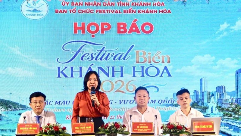 Festival Biển 2026 với chủ đề “Sắc màu Đại dương - Vươn tầm Quốc tế” tại Khánh Hòa Festival Biển 2026 với chủ đề “Sắc màu Đại dương - Vươn tầm Quốc tế” tại Khánh Hòa