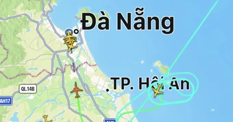 Flycam lại hoạt động trái phép trên vùng trời Đà Nẵng, máy bay phải bay vòng vòng