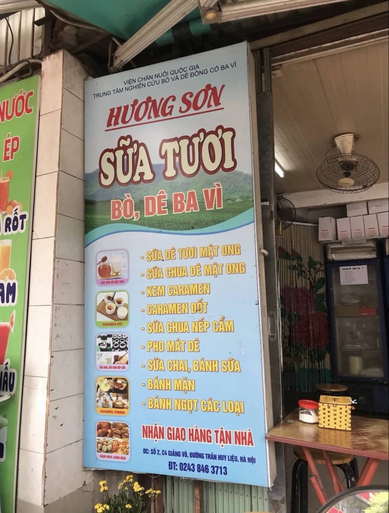 Hàng sữa tuổi thơ ở Giảng Võ khiến trai Nhật bị hút hồn Hàng sữa tuổi thơ ở Giảng Võ khiến trai Nhật bị hút hồn
