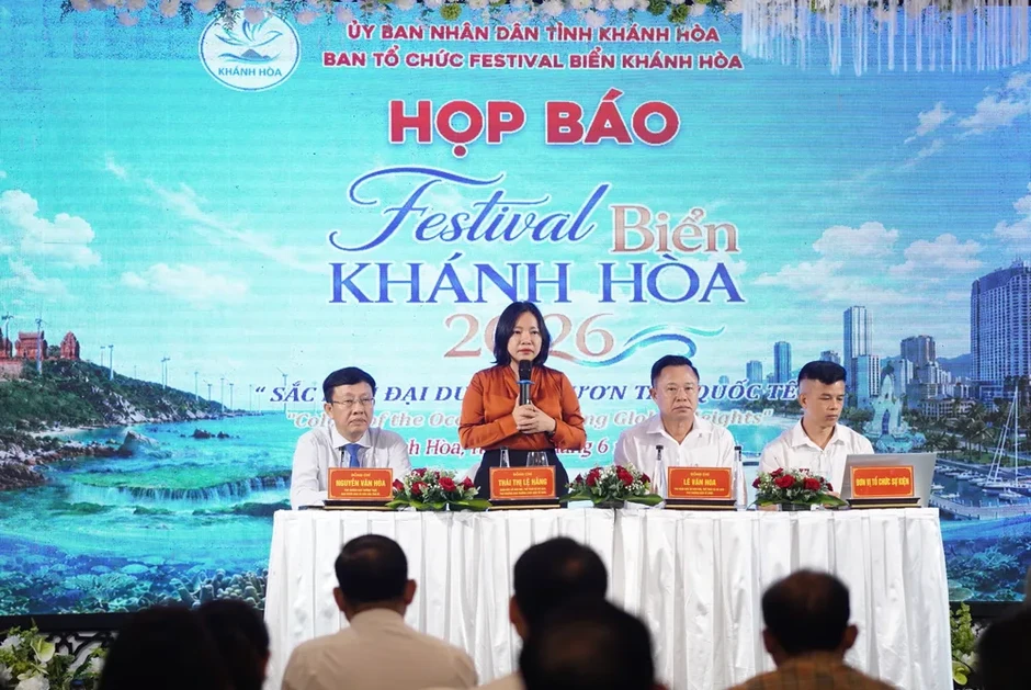 Hơn 40 hoạt động, sự kiện nổi bật tại Festival Biển Khánh Hòa 2026 Hơn 40 hoạt động, sự kiện nổi bật tại Festival Biển Khánh Hòa 2026