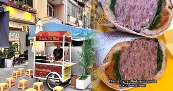 Khách Tây bình chọn bánh mì đắt nhất Việt Nam