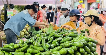 Khai mạc Tuần lễ Trái cây “Trên bến dưới thuyền” với hơn 230 gian hàng