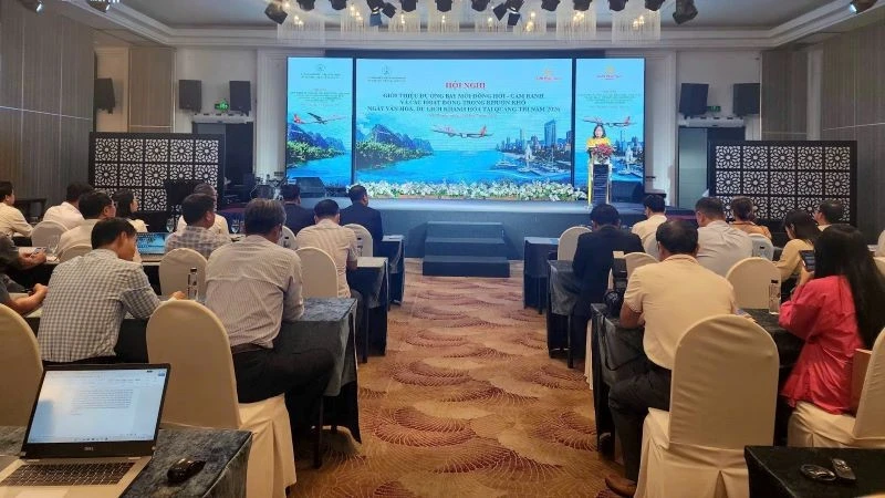 Khánh Hòa công bố đường bay mới Đồng Hới-Cam Ranh