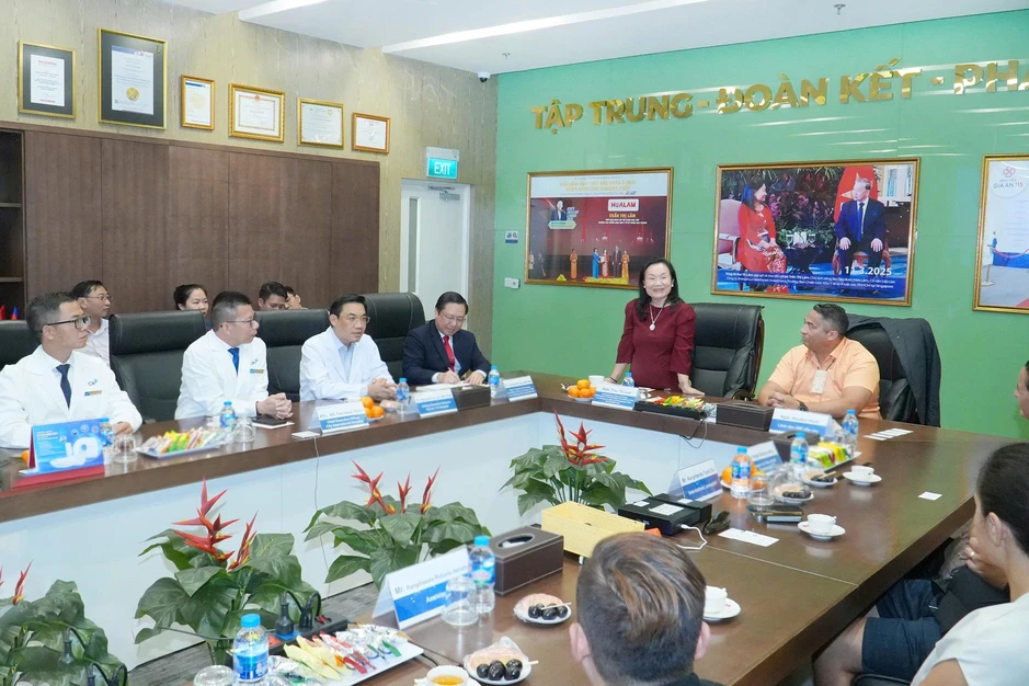 Khu Y tế kỹ thuật cao TPHCM mở rộng hợp tác y tế quốc tế với New Zealand Khu Y tế kỹ thuật cao TPHCM mở rộng hợp tác y tế quốc tế với New Zealand