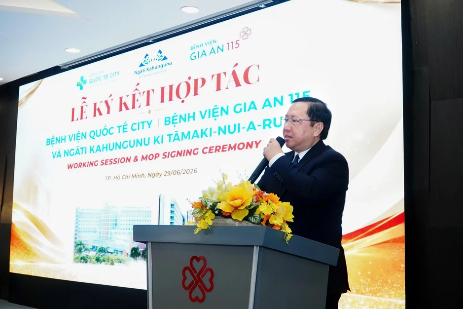 Khu Y tế kỹ thuật cao TPHCM mở rộng hợp tác y tế quốc tế với New Zealand Khu Y tế kỹ thuật cao TPHCM mở rộng hợp tác y tế quốc tế với New Zealand