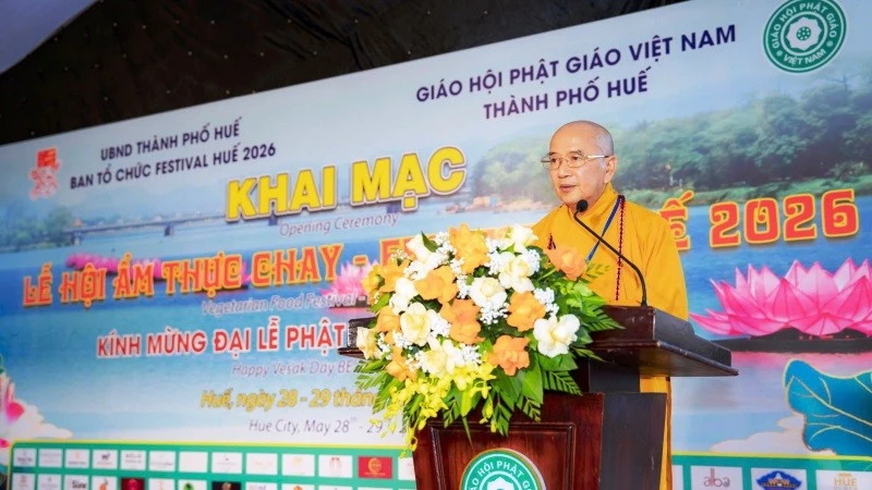 Lan tỏa tinh thần sống xanh từ Lễ hội Ẩm thực chay Huế 2026