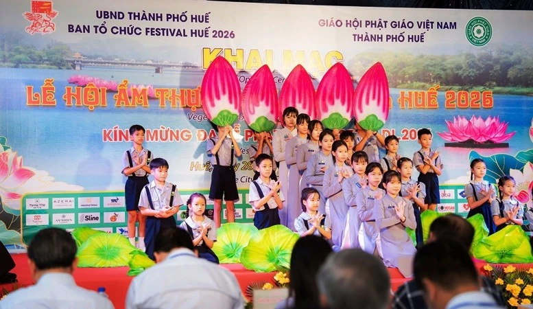 Lan tỏa tinh thần sống xanh từ Lễ hội Ẩm thực chay Huế 2026