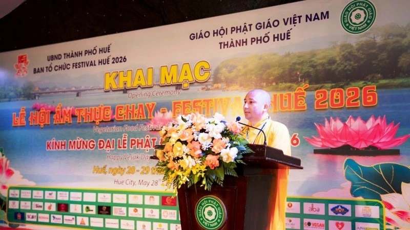 Lan tỏa tinh thần sống xanh từ Lễ hội Ẩm thực chay Huế 2026