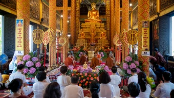 Lễ dâng y tắm mưa tại chùa Khmer giữa lòng Hà Nội