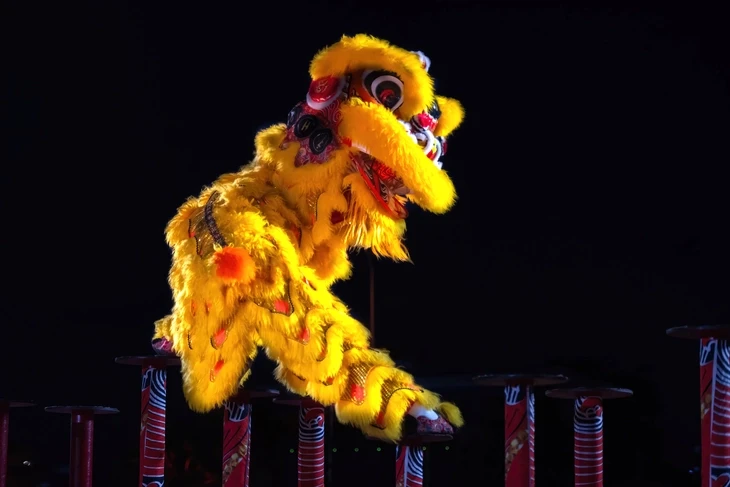 Lễ hội lân, sư, rồng trở lại phố đi bộ Bạch Đằng bên sông Hàn Lễ hội lân, sư, rồng trở lại phố đi bộ Bạch Đằng bên sông Hàn