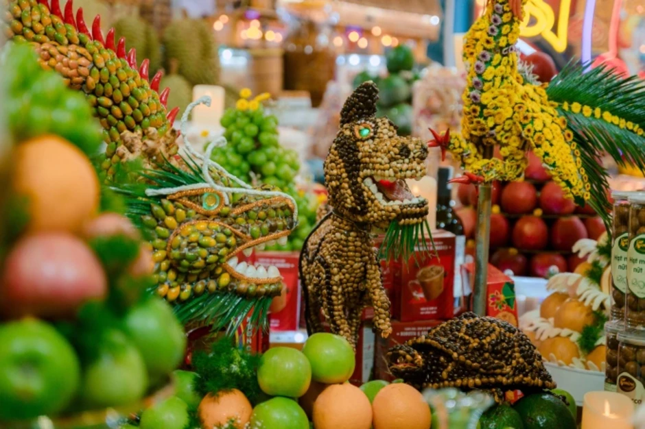 Lễ hội tạo hình trái cây lần đầu diễn ra tại núi Bà Đen