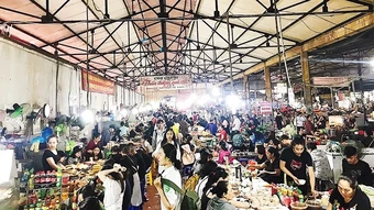 Muôn vị ở chợ Cát Bi