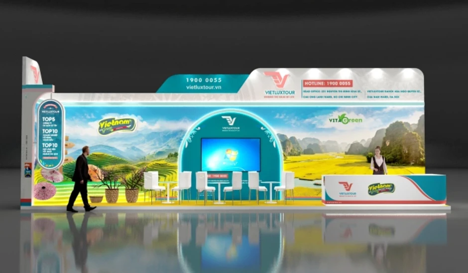 Nhiều trải nghiệm tại gian hàng Vietluxtour xuyên suốt VITM 2026 Nhiều trải nghiệm tại gian hàng Vietluxtour xuyên suốt VITM 2026