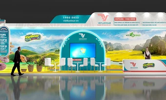 Nhiều trải nghiệm tại gian hàng Vietluxtour xuyên suốt VITM 2026